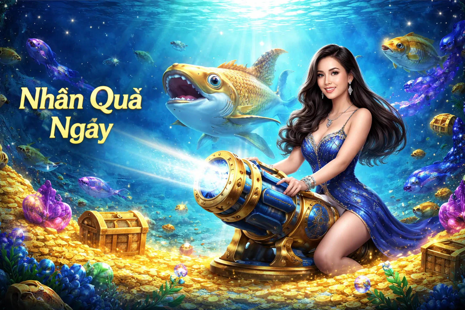 Sân vận động với ánh đèn rực rỡ và logo tj77